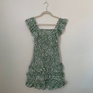 SHEIN  Tiered Ruffle Dress